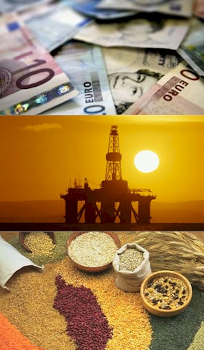 Grondstoffen en valuta