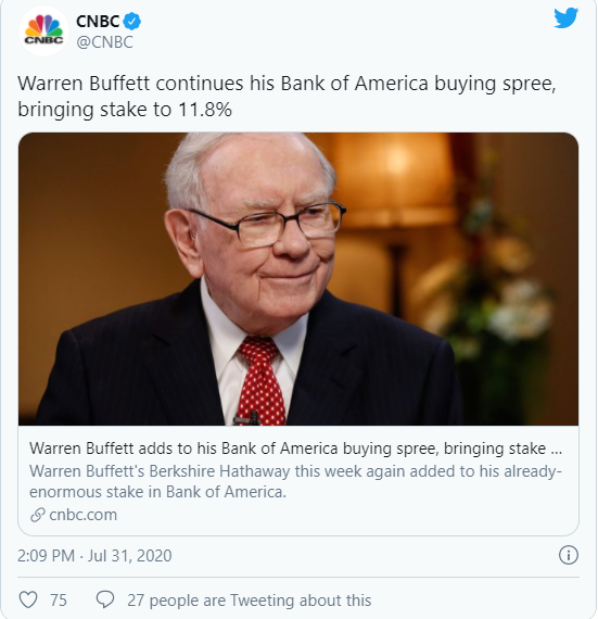 Warren buffett cnbc