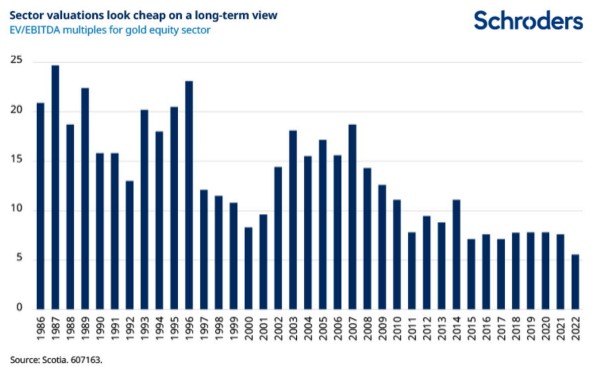 Gold equity factor